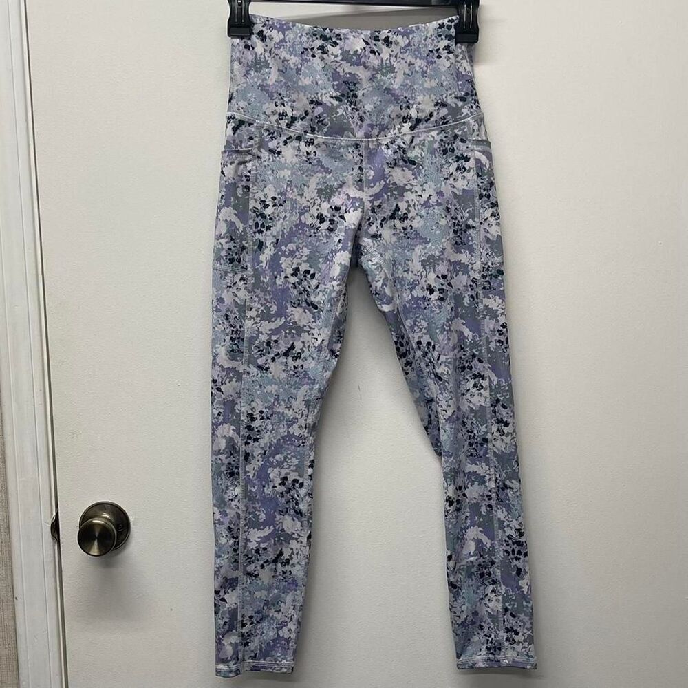 NWOT LegEnd Women's Size Small Blue and Purple Leggings